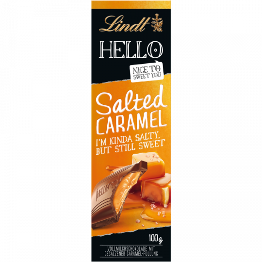 Lindt Hello Salted Caramel 100 g 