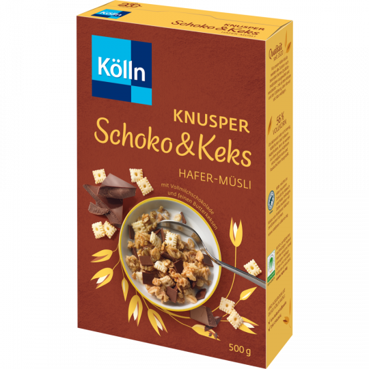Kölln Knusper Schoko & Keks Hafer-Müsli 500 g 
