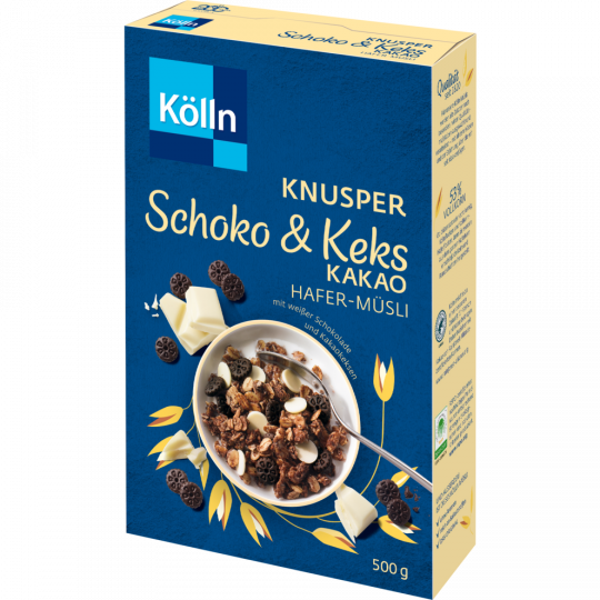 Kölln Knusper Schoko & Keks Kakao Hafer-Müsli 500 g 