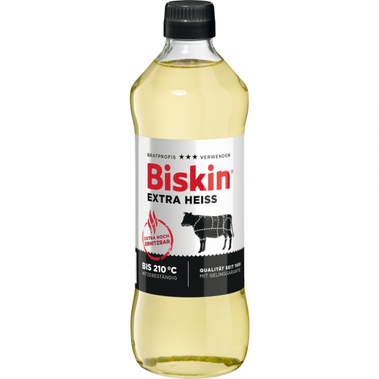 Biskin Extra Heiss Pflanzenöl 500 ml 