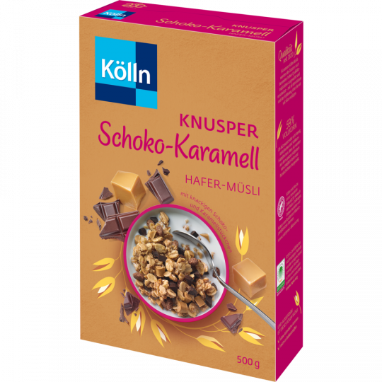 Kölln Knusper Schoko-Karamell Hafer-Müsli 500 g 