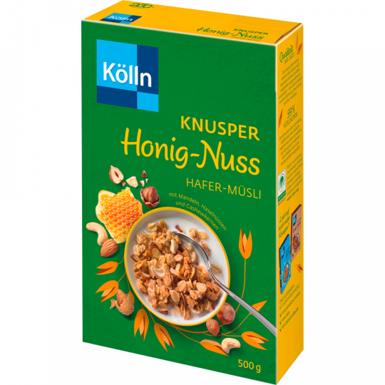 Kölln Müsli Knusper Honig-Nuss 500 g 
