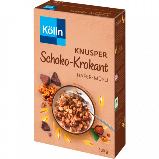 Kölln Knusper Schoko-Krokant Hafer-Müsli 500 g 