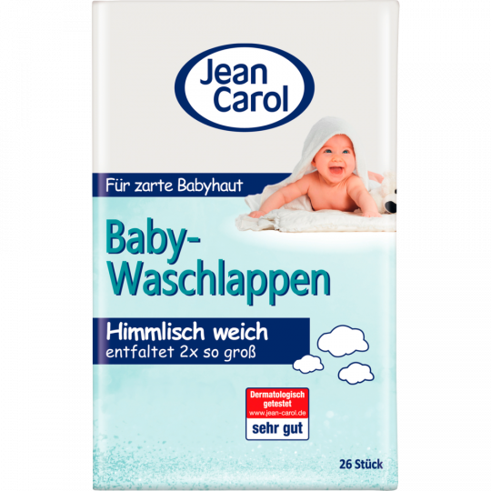 Jean Carol Waschlappen Baby 26 Stück 