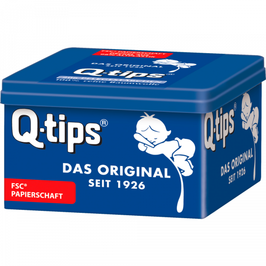 Q-Tips Stäbchen Box 206 Stück 