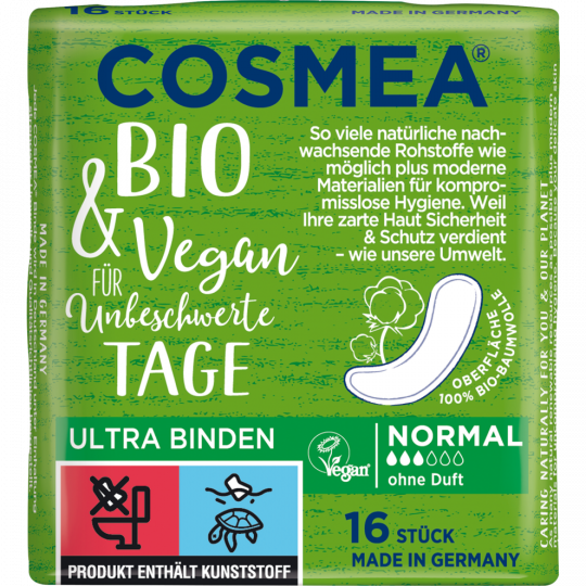 Cosmea Bio Comfort Ultra Binden Normal 16 Stück 
