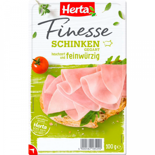 Herta Finesse Schinken hauchzart & feinwürzig 100 g 