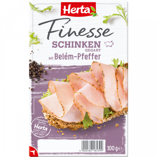 Herta Finesse Schinken mit Belem-Pfeffer 100 g 