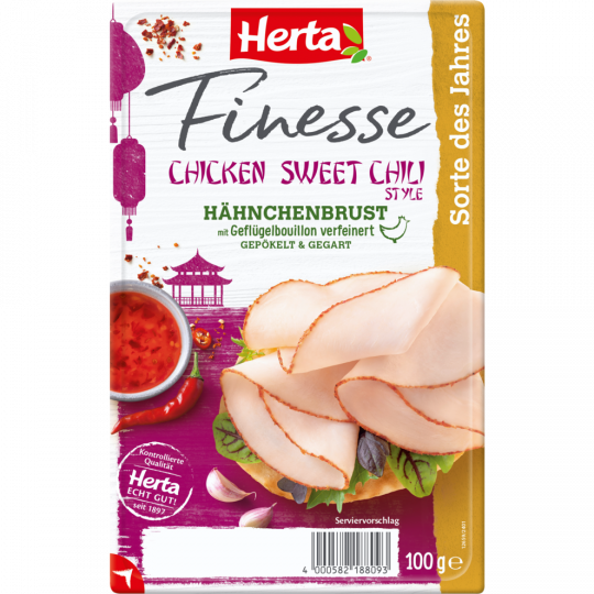 Herta Chicken Sweet Chili Style Limited Edition 100 g 