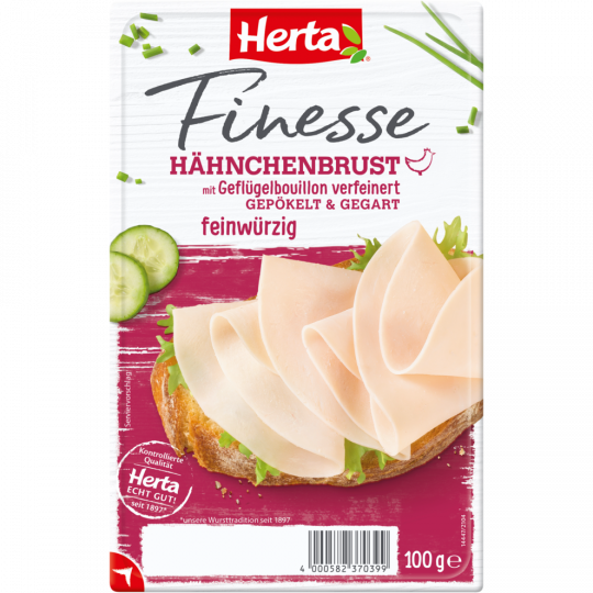 Herta Finesse Hähnchenbrust feinwürzig 100 g 