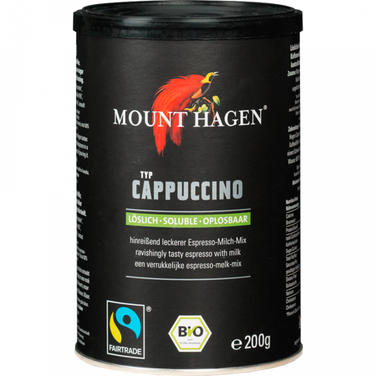 Mount Hagen Bio Cappuccino 200 g 