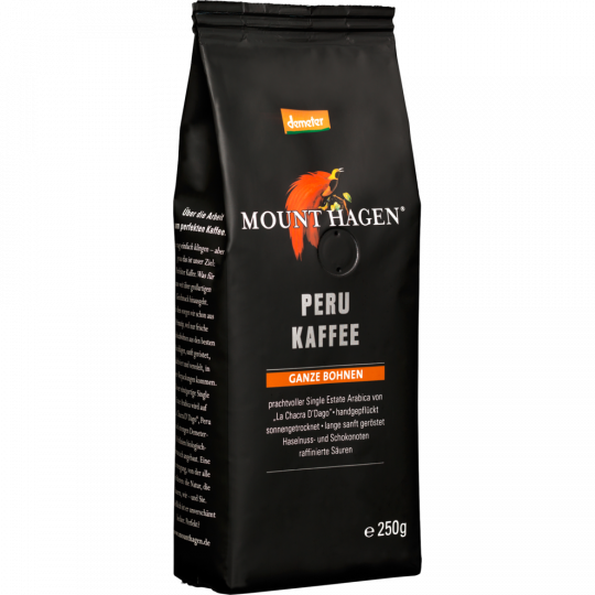 Mount Hagen Demeter Per Kaffee ganze Bohnen 250 g 