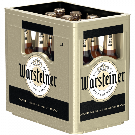 Warsteiner Premium Pilsener - Kiste 11 x 0,5 l 