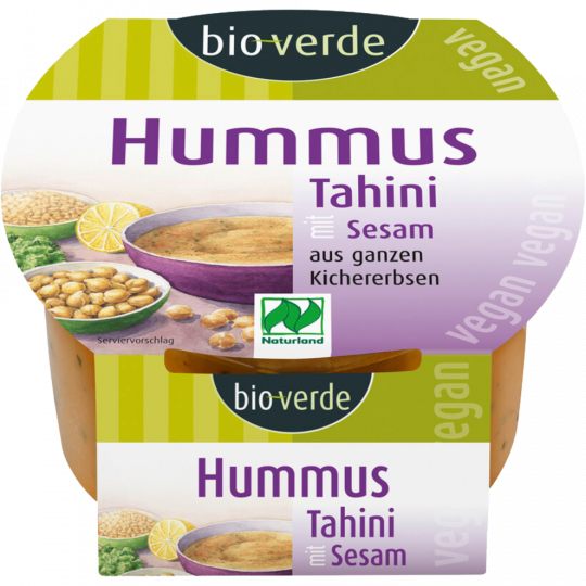 bio-verde Bio Hummus Tahini Sesam 150 g 