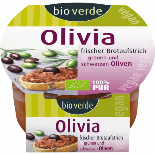 bio-verde Bio Olivia frischer Brotaufstrich 150 g 