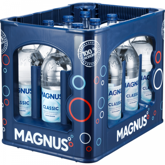 Magnus Mineralwasser Classic - Kiste 12 x 0,7 l 