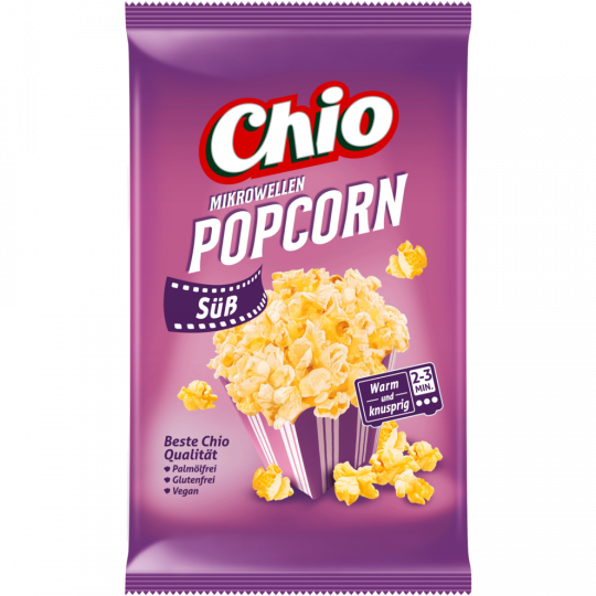 Chio Mikrowellen-Popcorn süß 100 g 