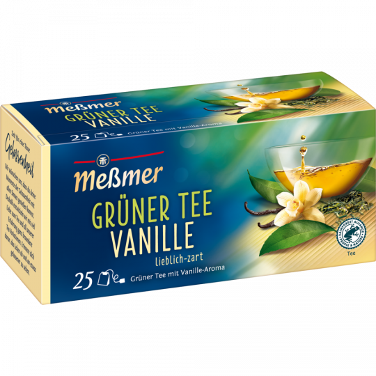 Meßmer Grüner Tee Vanille 25 Teebeutel 