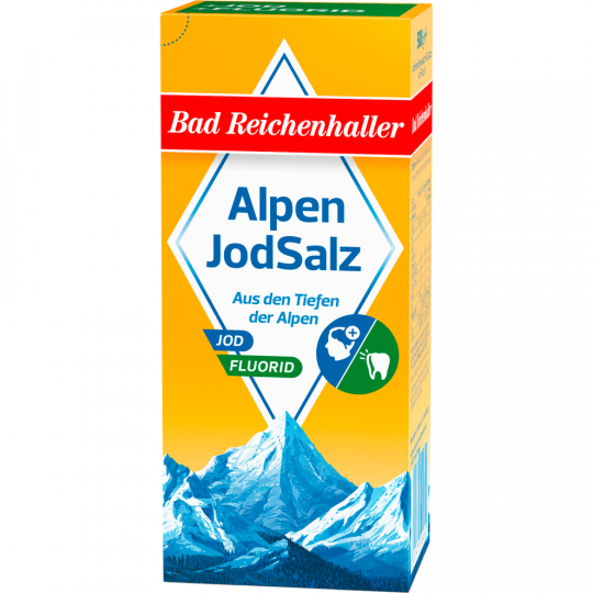 Bad Reichenhaller Alpen Jodsalz + Fluorid 500 g 