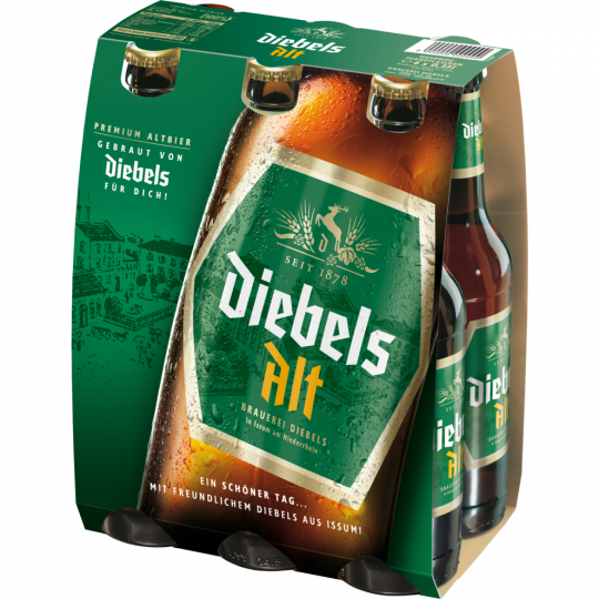 Diebels Altbier - 6-Pack 6 x 0,33 l 