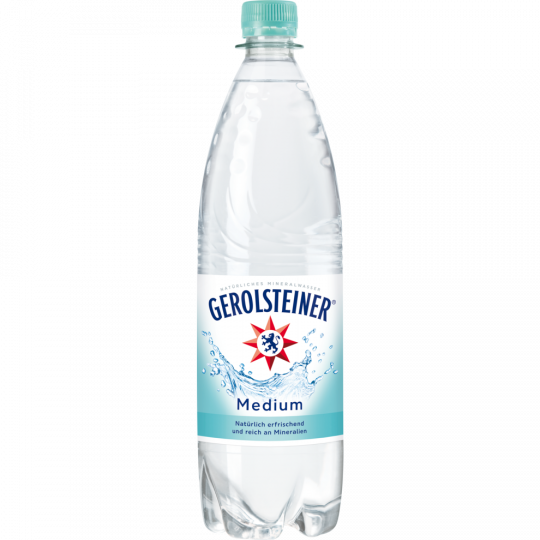 Gerolsteiner Mineralwasser Medium 1 l 