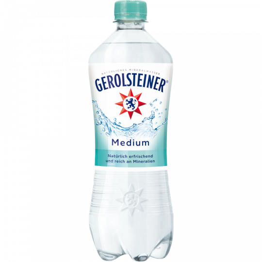 Gerolsteiner Mineralwasser Medium 0,75 l 
