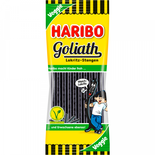 HARIBO Goliath Lakritz-Stangen 125 g 
