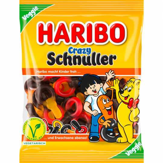 HARIBO Crazy Schnuller 175 g 