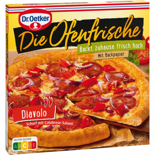 Dr.Oetker Die Ofenfrische Pizza Diavolo 405 g 