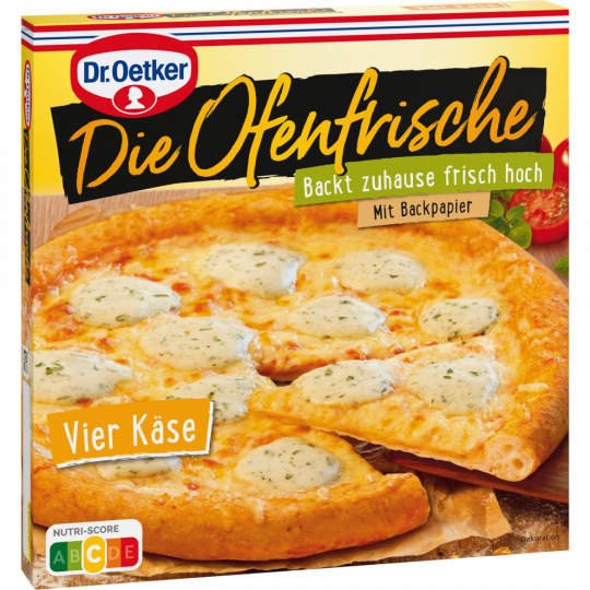 Dr.Oetker Die Ofenfrische Pizza Vier-Käse 410 g 