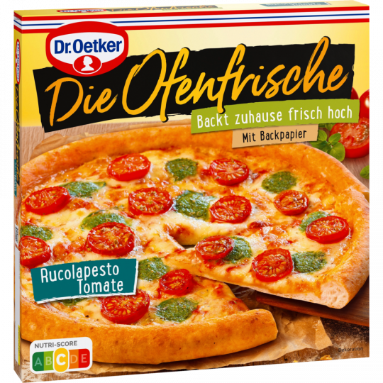 Dr.Oetker Die Ofenfrische Pizza Rucolapesto Tomate 415 g 