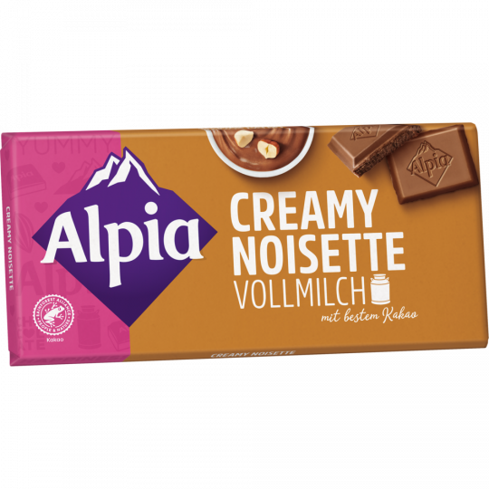 Alpia Creamy Noisette Vollmilch 100 g 