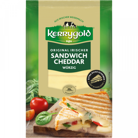 Kerrygold Irische Sandwich Cheddar 50 % Fett i. Tr. 150 g 