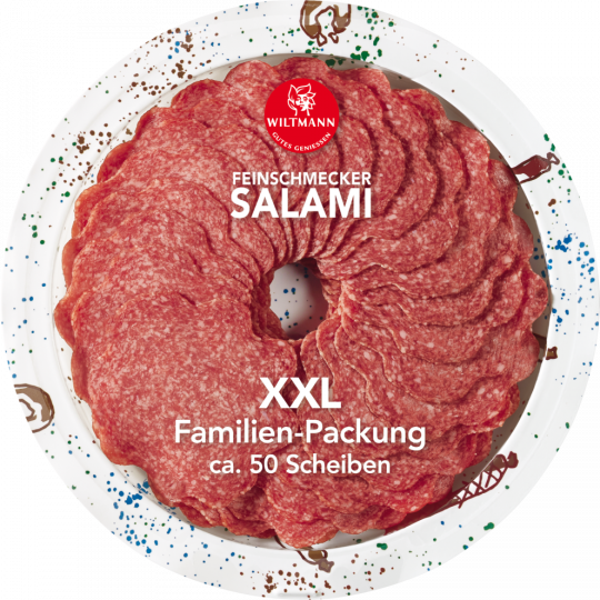 Wiltmann Feinschmecker Salami XXL Familien-Packung 200 g 