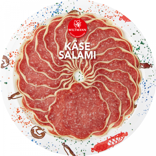 Wiltmann Salami mit Käse ummantelt 80 g 