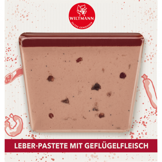 Wiltmann Leber-Pastete mit Geflügelfleisch 100 g 