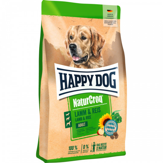 Happy Dog NaturCroq Lamm & Reis 1 kg 