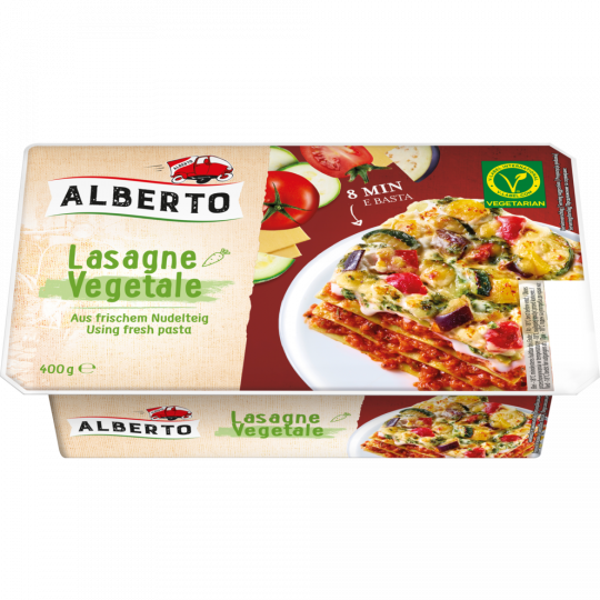 Alberto Vegetale Lasagne 400 g 