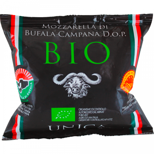 Unica Bio Büffelmozzarella 52 % Fett 250 g 