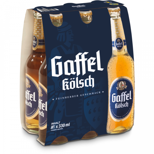 Gaffel Kölsch - Sixpack 6 x 0,33 l 