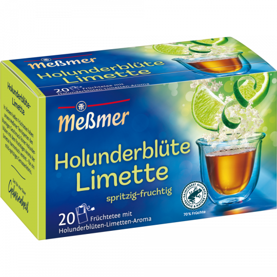 Meßmer Holunderblüte-Limette Tee 20 Teebeutel 