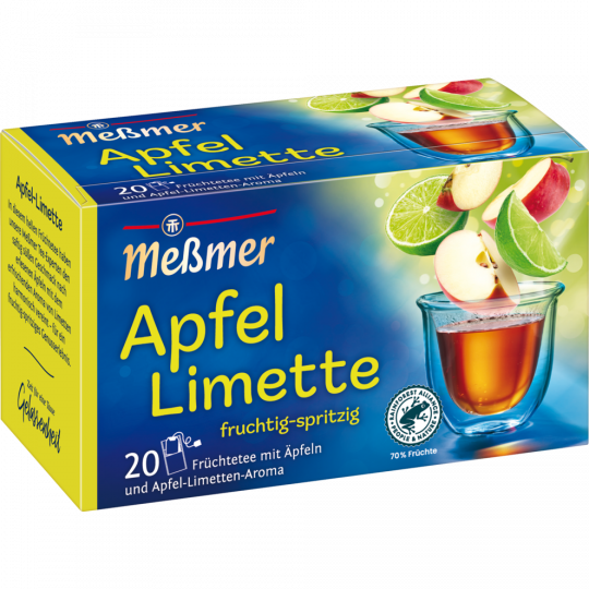 Meßmer Apfel-Limette 20 Teebeutel 