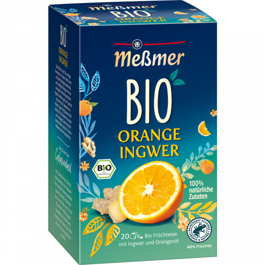 Meßmer Bio Orange Ingwer 20 Teebeutel 