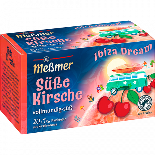 Meßmer Ibiza Dream Süße Kirsche Limited Edition 20 Teebeutel 