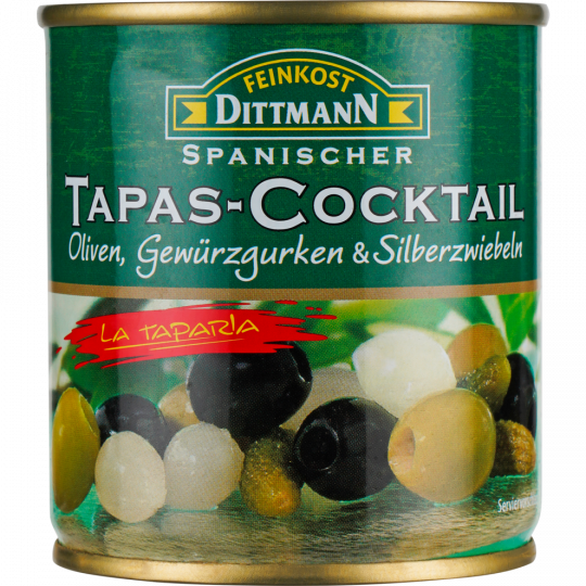FEINKOST DITTMANN Spanische Oliven Tapas-Cocktail 200 g 