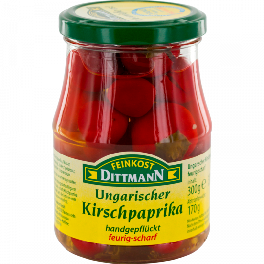 EDEKA | FEINKOST DITTMANN Ungarische Kirschpaprika 300 g | online kaufen