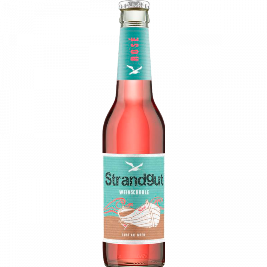 Strandgut Weinschorle  Rosé 0,275 l 