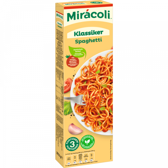 Mirácoli Spaghetti Klassiker für 3 Portionen 