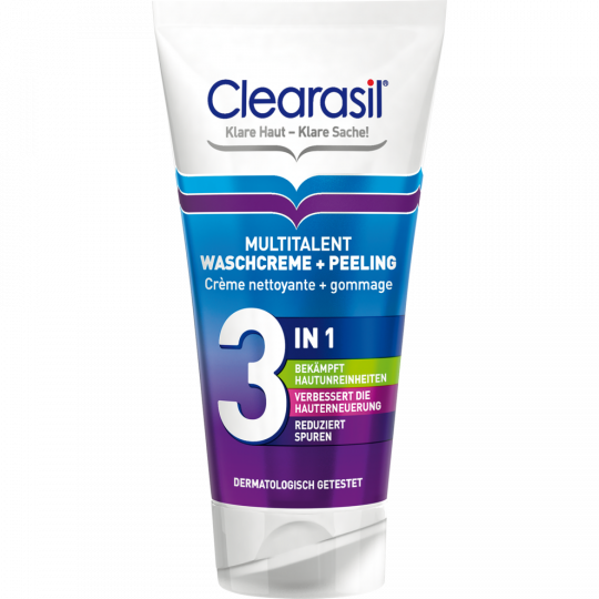 Clearasil Multitalent Waschcreme & Peeling 3 in 1 150 ml 