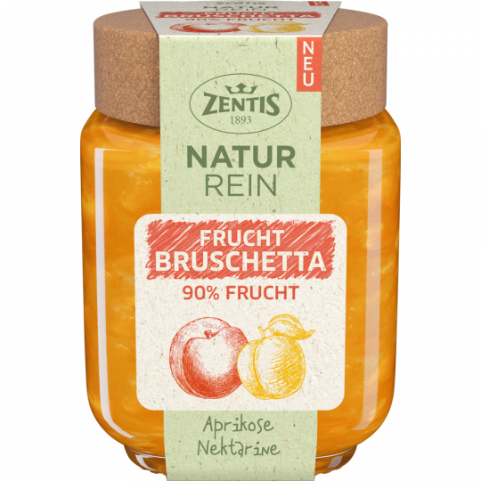 Zentis NaturRein 90 % Fruchtaufstrich Aprikose-Nektarine 200 g 